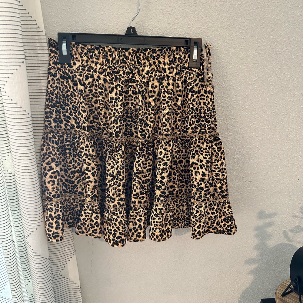 Cheetah skirt
